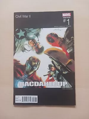 Buy Civil War II Vol 1 #1 June 2016 Team Iron Man Hip-Hop Variant Marvel Comic Book • 15.95£