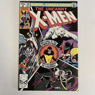 Buy The Uncanny X-Men #139 1980 VF+ Kitty Pryde Joins Pence Copy • 24£