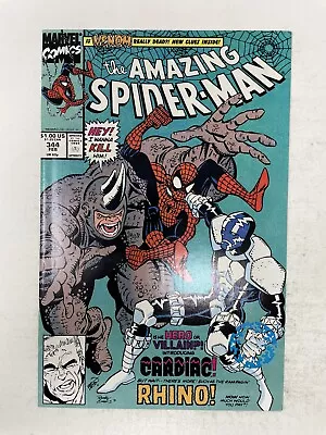 Buy Amazing Spider-Man #344 Marvel Comics 1991 1st Cletus Kassady Carnage MCU • 17.41£
