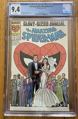 Buy Amazing Spider Man Annual # 21 CGC 9.4 • 71.26£