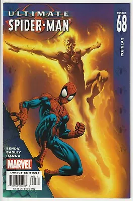 Buy Ultimate Spider-Man #68 - Marvel 2005 - Cover By Mark Bagley [Ft Johnny Storm] • 8.39£