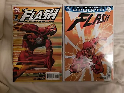 Buy Flash #1 (2006-2016) Lot Of 2 Key Premiere Issue DC Comics NM • 11.16£
