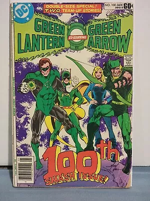 Buy Green Lantern W/ Green Arrow #100 (1978) *1st Appearance Of Air Wave  ~F/VF • 19.82£