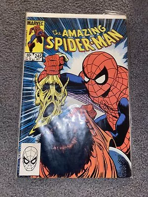 Buy The AMAZING SPIDER-MAN #245 MARVEL COMIC BOOK 1st Series 4th Hobgoblin App. 1983 • 19.68£