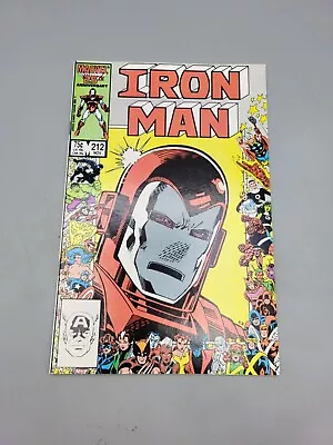 Buy Iron Man Vol 1 #212 November 1986 Precious Legacy Illustrated Marvel Comic Book • 9.51£