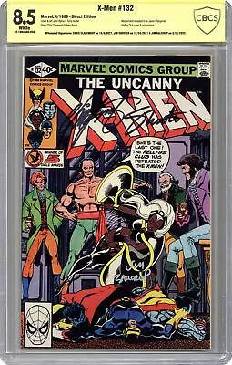 Buy Uncanny X-Men #132 CBCS 8.5 SS Claremont/ Shooter/ Salicrup 1980 22-1683AAD-039 • 117.59£