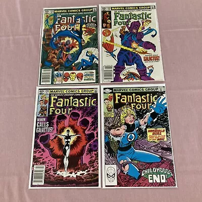 Buy Fantastic Four #242 - #245,  Marvel, 1982, Galactus, Spiderman, Daredevil, Thor • 63.32£