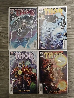 Buy Thor #20-23 (2021) 1st App & Origin God Of Hammers Lot Of 4 Marvel Comics NM  • 11.86£