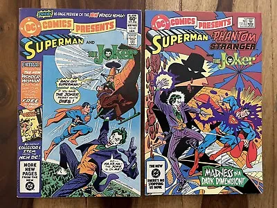 Buy Dc Comics Presents #41-#72-two Books-superman-joker-1st New Wonder Woman Nm 9.4 • 7.98£