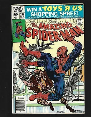 Buy Amazing Spider-Man #209 (News) VG+ 1st Calypso Kraven Spider-Woman Tigra Cameo • 7.90£