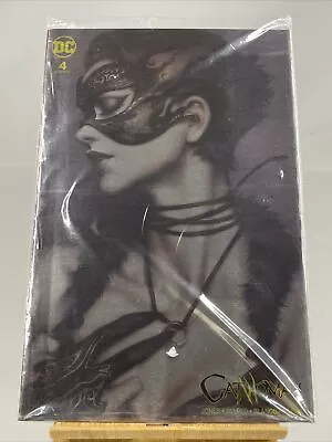 Buy DC Boutique Catwoman #4 GOLD FOIL Artgerm Exclusive Con Variant 1st Ed Mint New • 35£