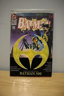 Buy Batman #500 Knightfal. Still Sealed : DC Comics Excellent Condition  • 5£