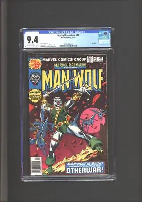 Buy Marvel Premiere #45 CGC 9.4 Man-Wolf 1978 • 63.95£