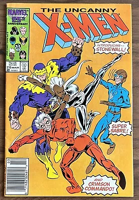 Buy 1987 Marvel The Uncanny X-Men #215 • 9.89£