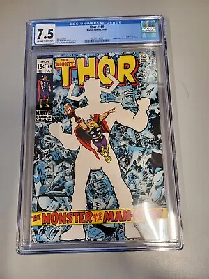 Buy Thor #169 (1969) - Marvel Galactus Origin - CGC 7.5!  • 170.24£