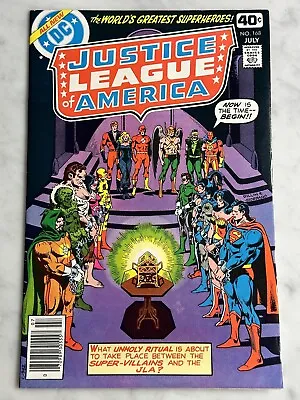 Buy Justice League Of America #168 NM- 9.2 - Buy 3 For Free Shipping! (DC, 1979) AF • 9.07£
