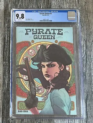 Buy Pyrate Queen #1 - Bad Idea Comics - Main Cover - 2021 - CGC 9.8 - 3982111002 • 82.97£