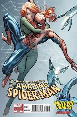 Buy Amazing Spider-Man #700  MIDTOWN COMICS EXCLUSIVE J.SCOTT CAMPBELL COVER NM. • 157.68£