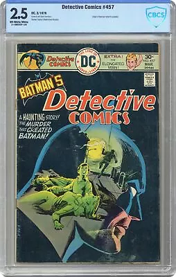 Buy Detective Comics #457 CBCS 2.5 1976 21-3B8C92F-129 • 26.09£