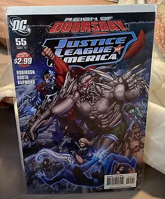 Buy DC Justice League Of America #55 May 2011 Reign Of Doomsday • 7.15£