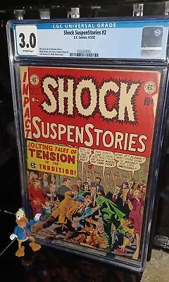 Buy Shock Suspenstories #2 Cgc 3.0 Ec Comics Soti Senate Wally Wood Bill Gaines Soti • 253.35£