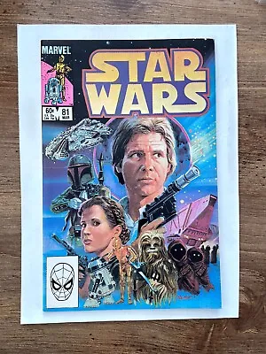 Buy Star Wars # 81 NM Marvel Comic Book Luke Skywalker Jedi R2D2 C-3PO Solo 22 J848 • 79.05£