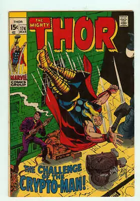 Buy Thor #174 3.5 // Jack Kirby & Bill Everett Cover Marvel Comics 1970 • 24.54£