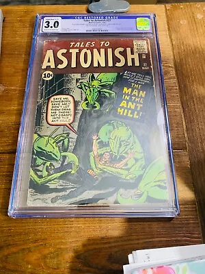 Buy TALES TO ASTONISH #27 CGC 3..0 1ST ANT MAN HUGE SILVER AGE GRAIL Restored • 1,199.28£