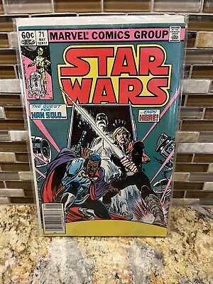 Buy Star Wars #71 VF Marvel Comics 1983 Newsstand 1st Full Appearance Bossk! 🔑 • 27.94£