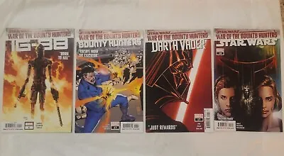 Buy Star Wars War Of The Bounty Hunters 4 Book Lot INCLUDES, Darth Vader, G-98 • 6.27£