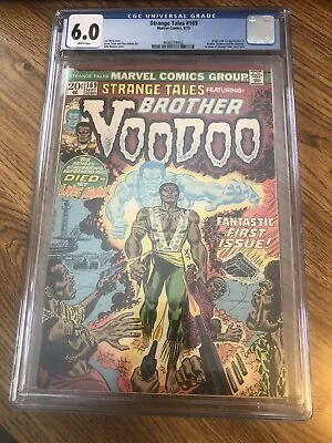 Buy Strange Tales #169 (1973) Origin 1st Appearance Brother Voodoo CGC 6.0 FN • 145.87£