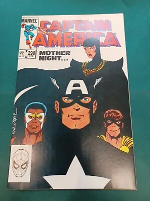 Buy Captain America #290 (1984) 1st App. Mother Superior High Grade VF/NM 9.0 • 15.73£