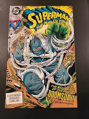 Buy Superman The Man Of Steel # 18 - 1st Full Doomsday High Grade • 15.93£