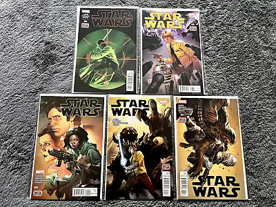 Buy Marvel Star Wars 2015 Issues #6, #8, #9, #10, #11 Comic Lot 1st Prints • 20£