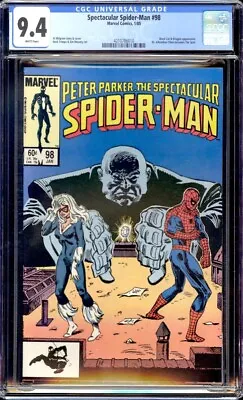 Buy Spectacular Spider-Man #98 CGC 9.4 1st Appearance Of Spot!HOT!!L@@K! • 103.34£