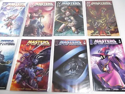 Buy 2004 Masters Of The Universe He-Man 1 2 3 4 5 6 7 8 SET Orko Comic Lot,mvc Image • 99.94£
