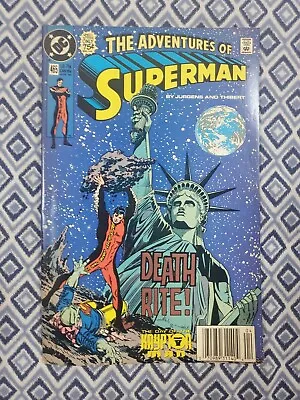 Buy 1990 The Adventures Of Superman No. 465 Comic Book - DC Comics  • 7.87£