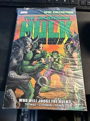 Buy Incredible Hulk Epic Collection Volume 5 Who Will Judge The Hulk ￼ • 53.08£
