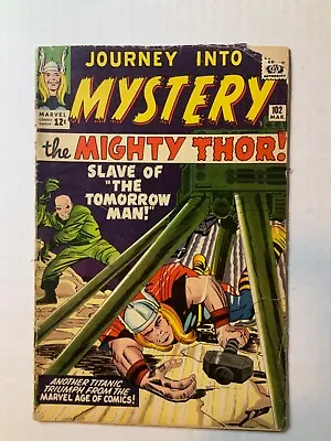 Buy Journey Into Mystery #102 THOR 1st App SIF HELA BALDER Marvel G-VG Feb. 1964 • 70.36£