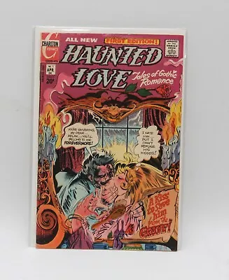 Buy Vintage Charlton Comics Haunted Love Issue #1 1973 Very Collectible • 19.99£