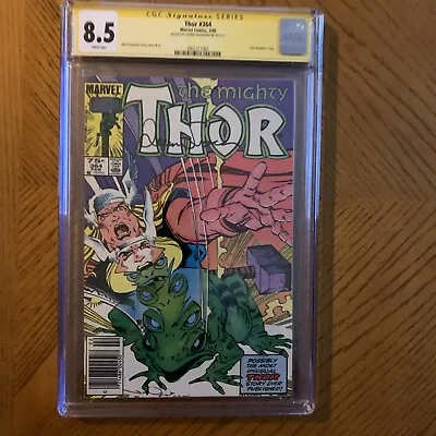 Buy CGC SIGNATURE SERIES 8.5 Thor #364 2/86 Signed By Louise SIMONSON  • 67.96£