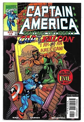 Buy Captain America Sentinel Of Liberty #8 FN/VFN (1999) Marvel Comics • 3£