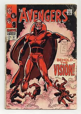 Buy Avengers #57 FR 1.0 1968 1st SA App. Vision • 100.53£