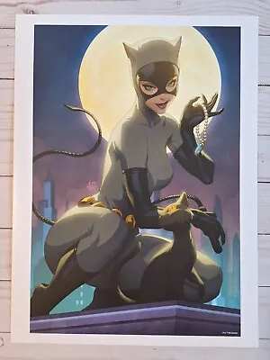 Buy Catwoman 12x16 Art Print By Stanley Artgerm Lau DC Comics • 14.30£