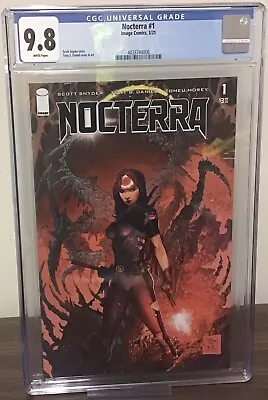 Buy Nocterra 1 CGC 9.8 First Print Cover A 2021 Scott Snyder • 28.01£