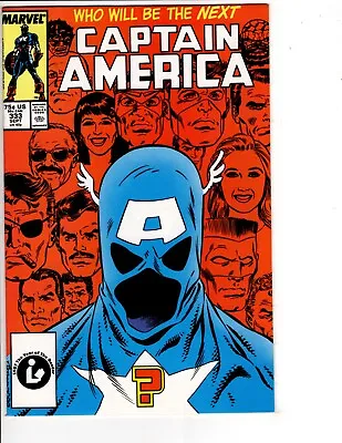 Buy Captain America #333 Comic KEY 1st Appearance John Walker - Captain America VI • 29.24£