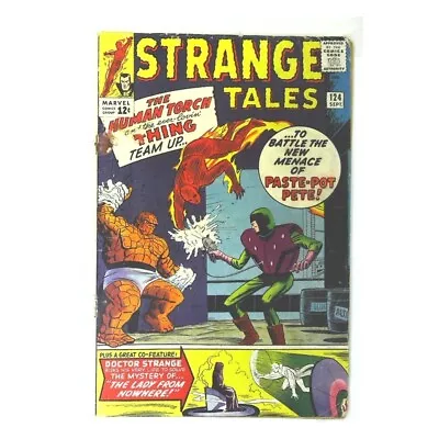 Buy Strange Tales (1951 Series) #124 In Very Good Minus Condition. Marvel Comics [h  • 25.74£