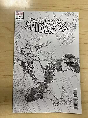 Buy Amazing Spider-Man #24 1:500 Joe Quesada Sketch Variant Marvel Comics 2019 • 56.29£