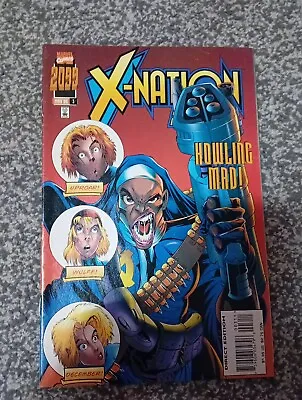 Buy X-Nation Comic No.3 May 1996  Howling Mad! - Marvel • 1.55£
