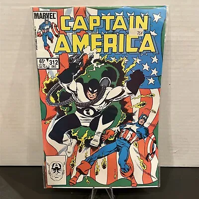 Buy 1985 Marvel Comics #312 Captain America VF +/- • 8.04£